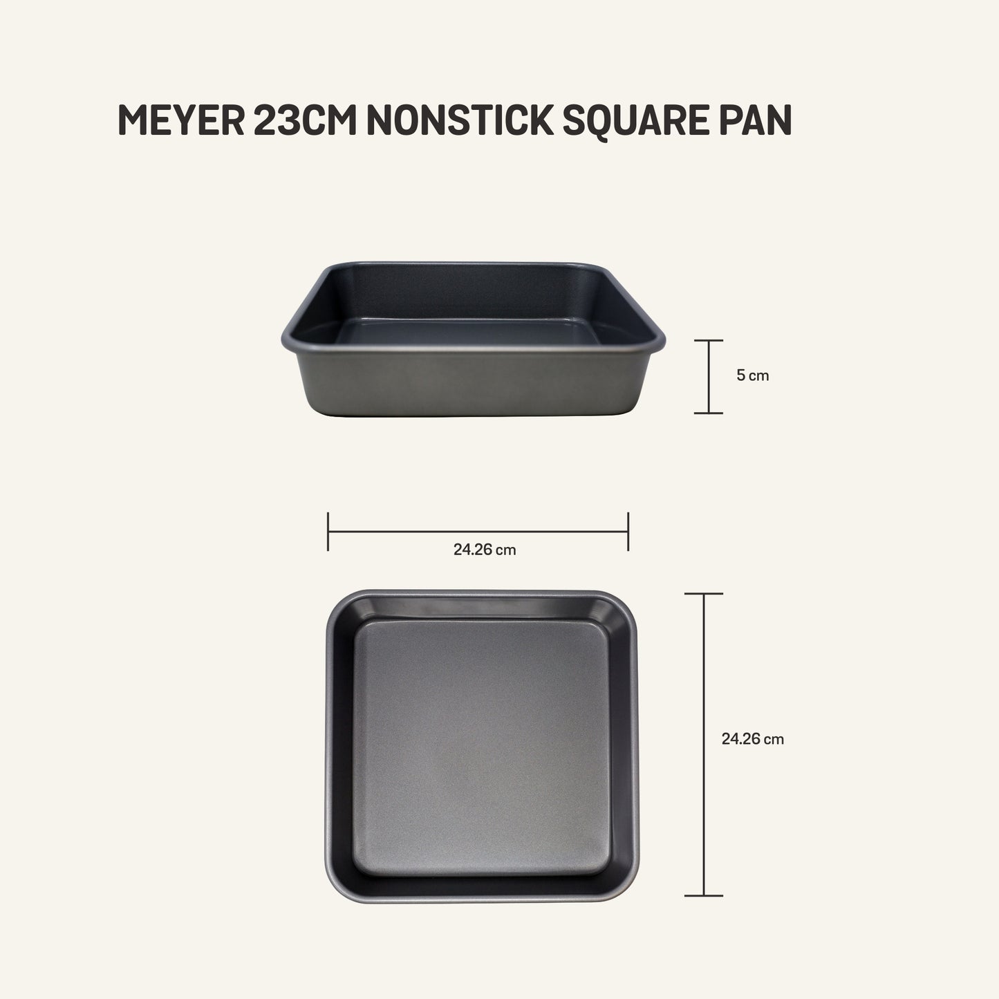 Meyer Nonstick Bakeware Square Pan 23cm