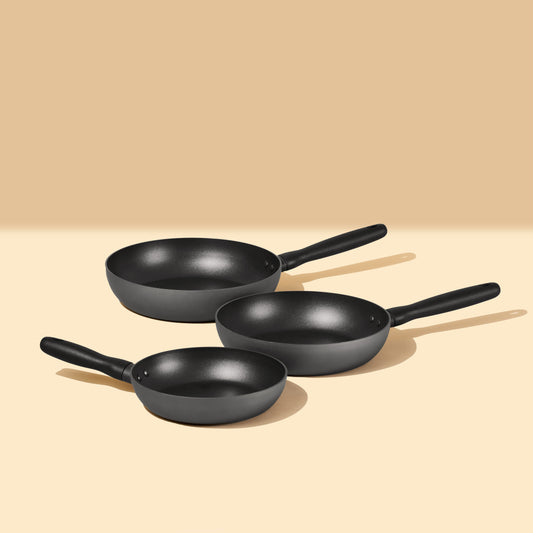 Meyer Bauhaus Series Nonstick Induction Frypan Triple Pack 20cm/24cm/28cm