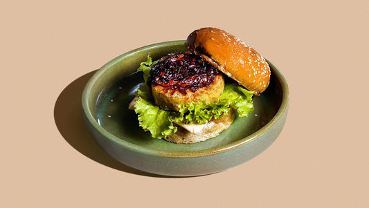 Chickpea and Sesame Burger