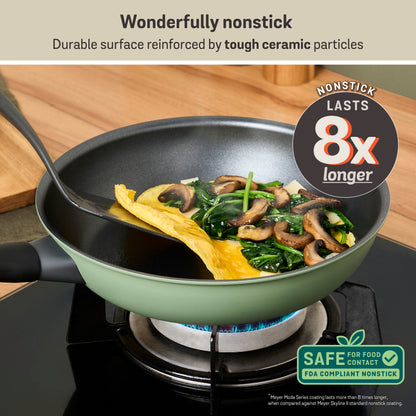 Meyer Moda Nonstick Induction Frypan 24cm Sage