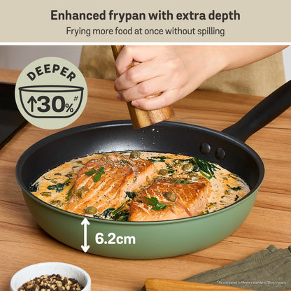 Meyer Moda Nonstick Induction Frypan 28cm Sage