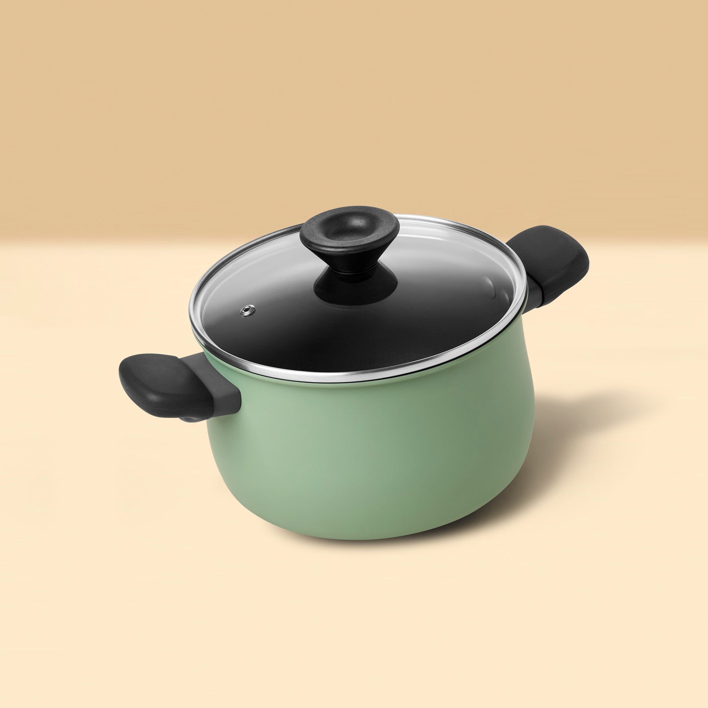 Meyer Moda Nonstick Induction Covered Stockpot 20cm/3.8L Sage