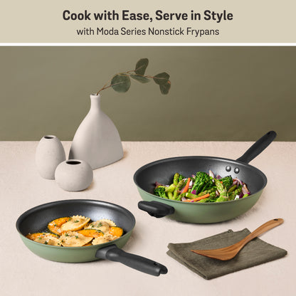 Meyer Moda Nonstick Induction Stirfry 32cm Sage