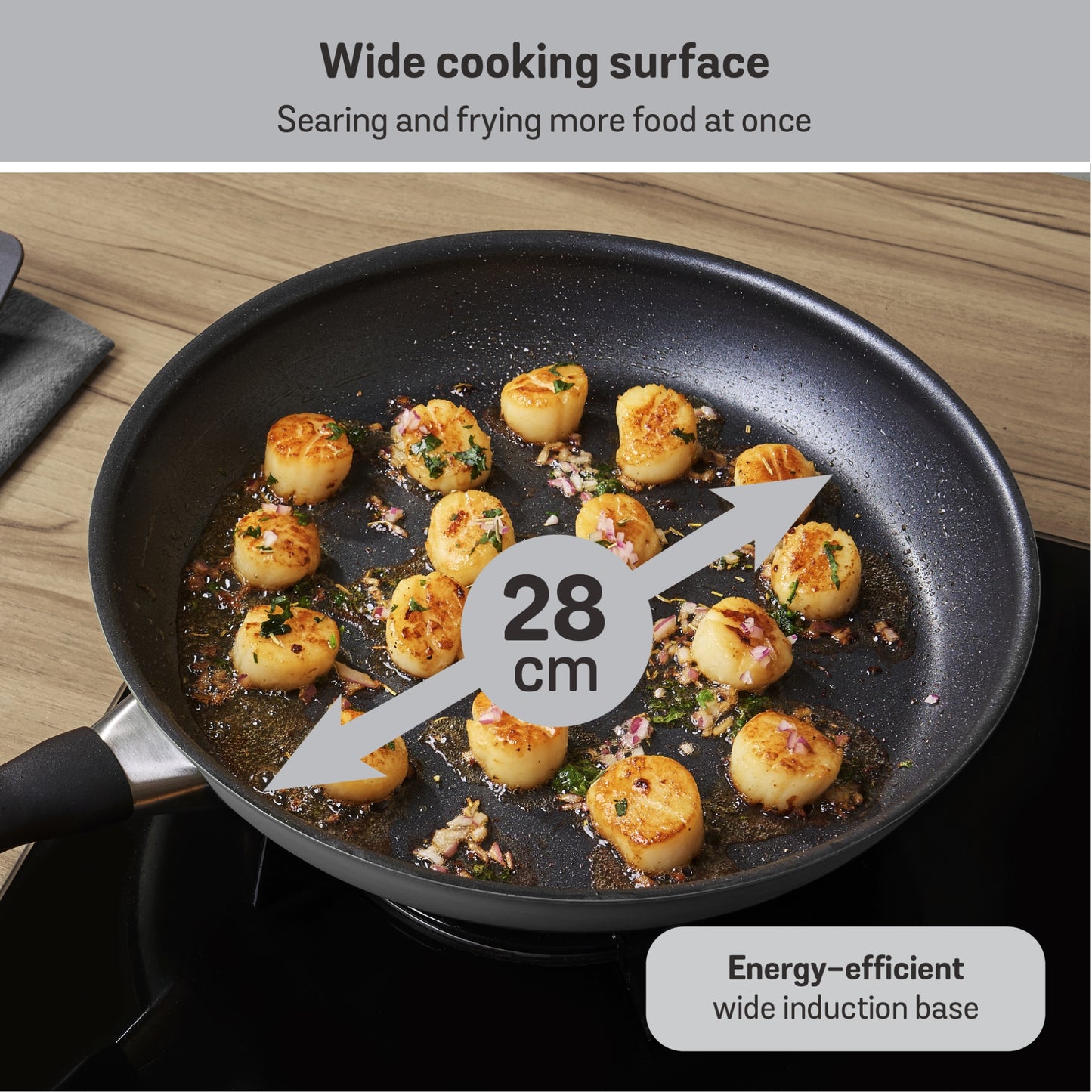 Meyer Moda Induction Open French Frypan 28cm