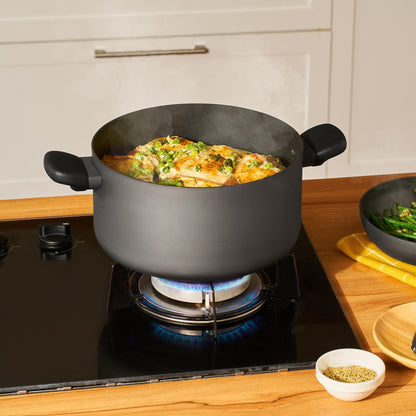 Meyer Bauhaus Series Nonstick Induction Stockpot with Glass Lid 20cm/2.8L
