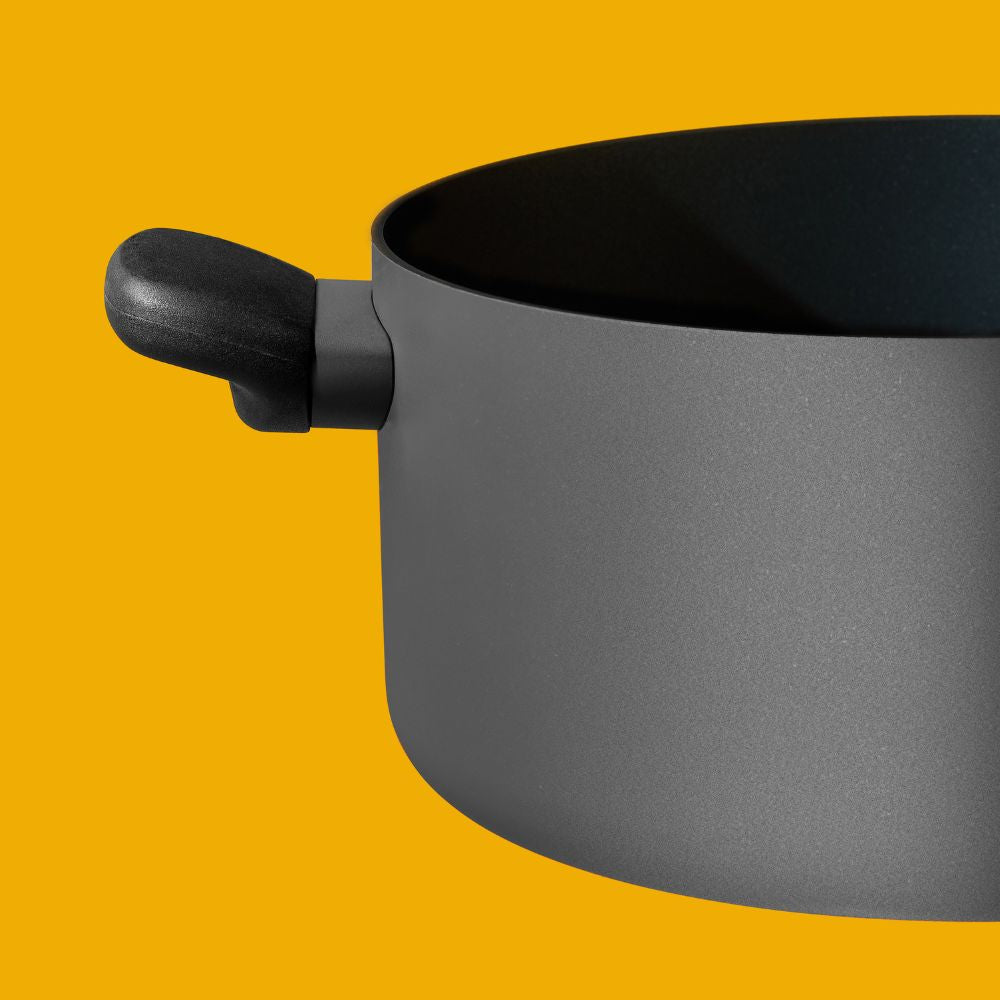 Meyer Bauhaus Series Nonstick Induction Stockpot with Glass Lid 20cm/2.8L