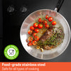 Meyer Centennial Stainless Steel Induction 24/28cm Frypan Twin Pack