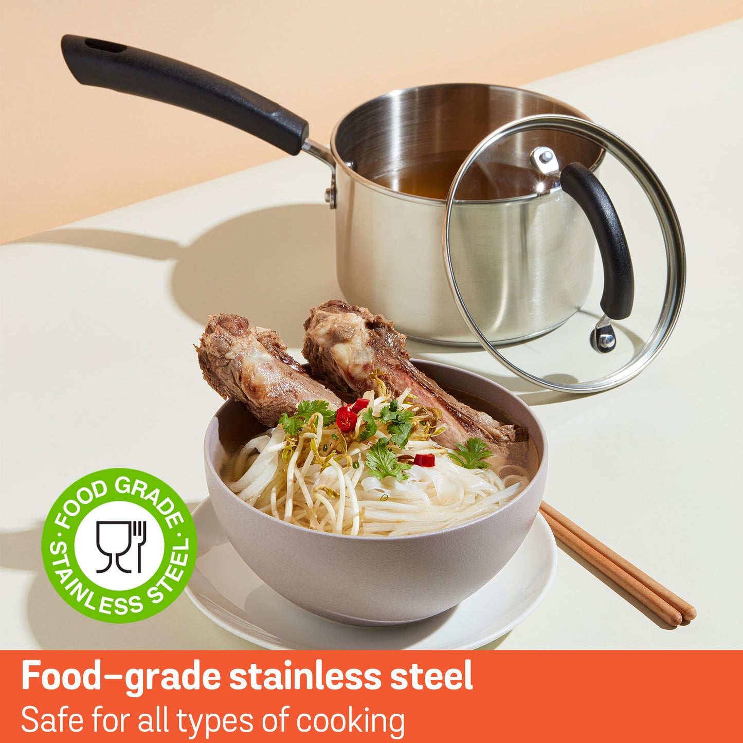 Meyer Centennial Stainless Steel Induction 3 Piece Cookware Set