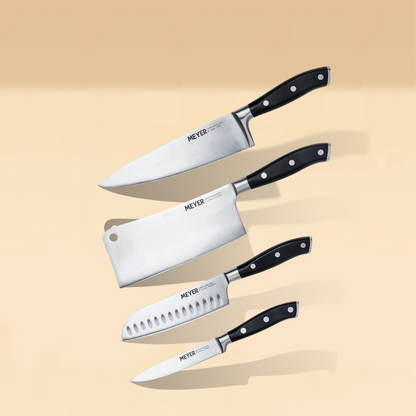 Meyer 4 Piece Japanise Stainless Steel Knife Set