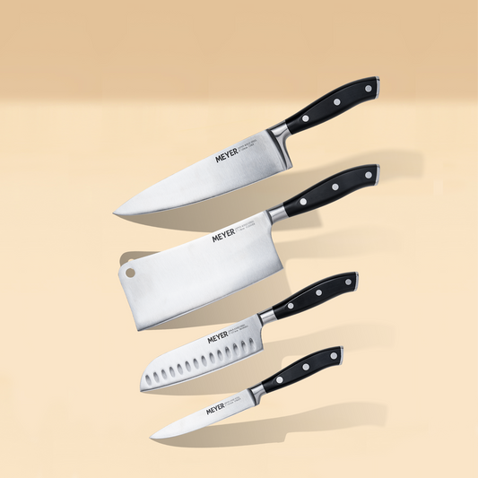 Meyer 4 Piece Japanise Stainless Steel Knife Set
