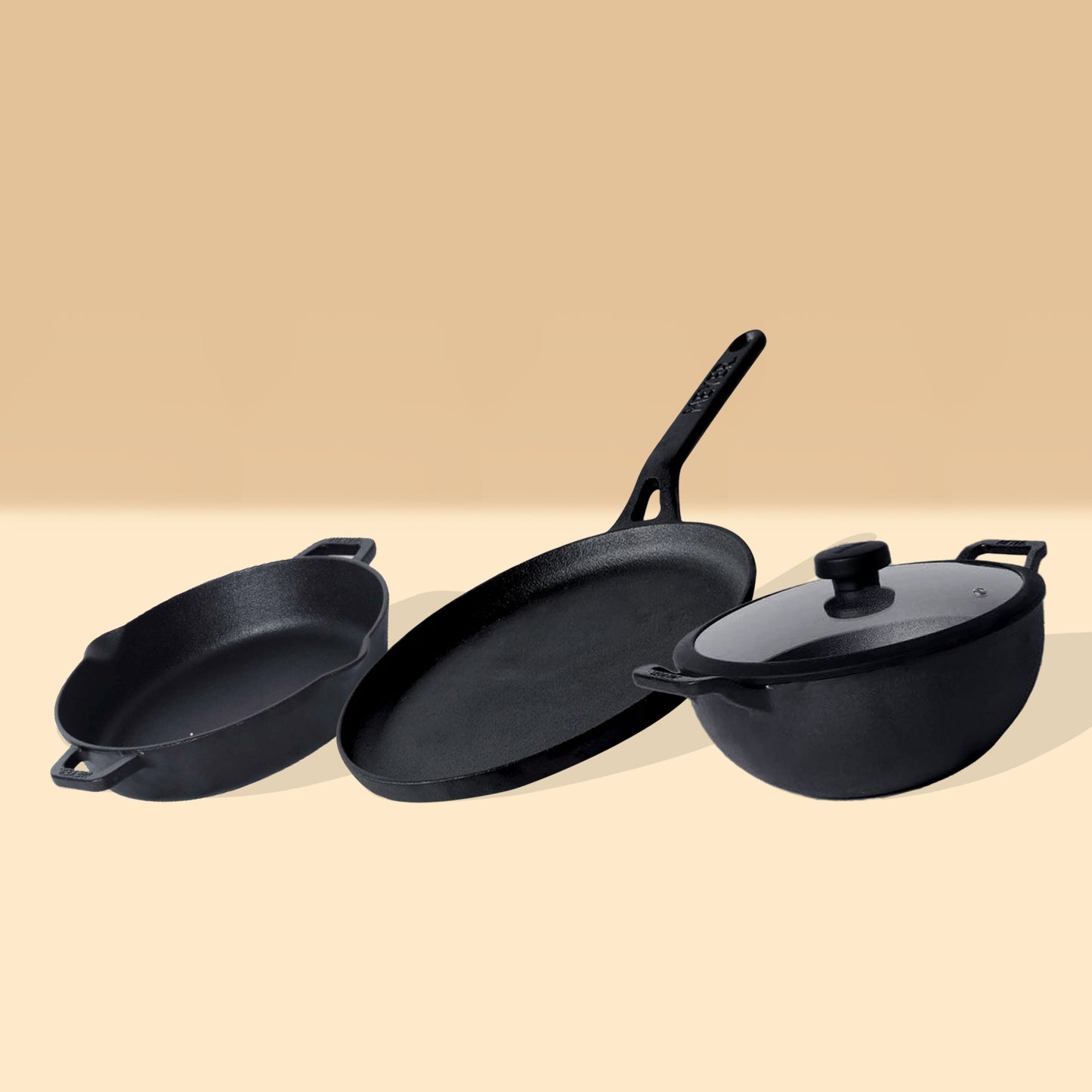 Meyer Cast Iron Complete Cookware Collection
