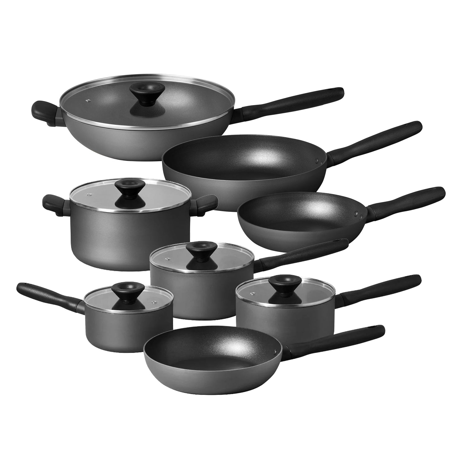 Meyer Bauhaus Series Nonstick Induction 8 Piece Starter Set
