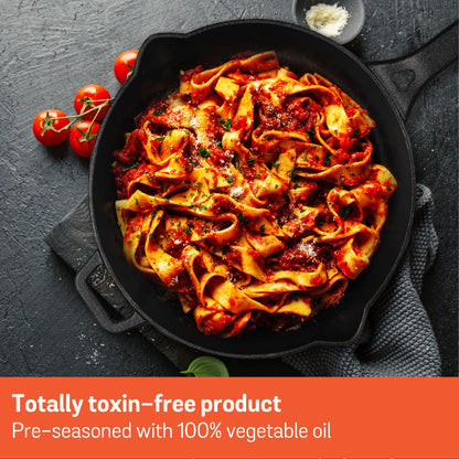 Meyer Pre-Seasoned Cast Iron Induction Skillet 26cm
