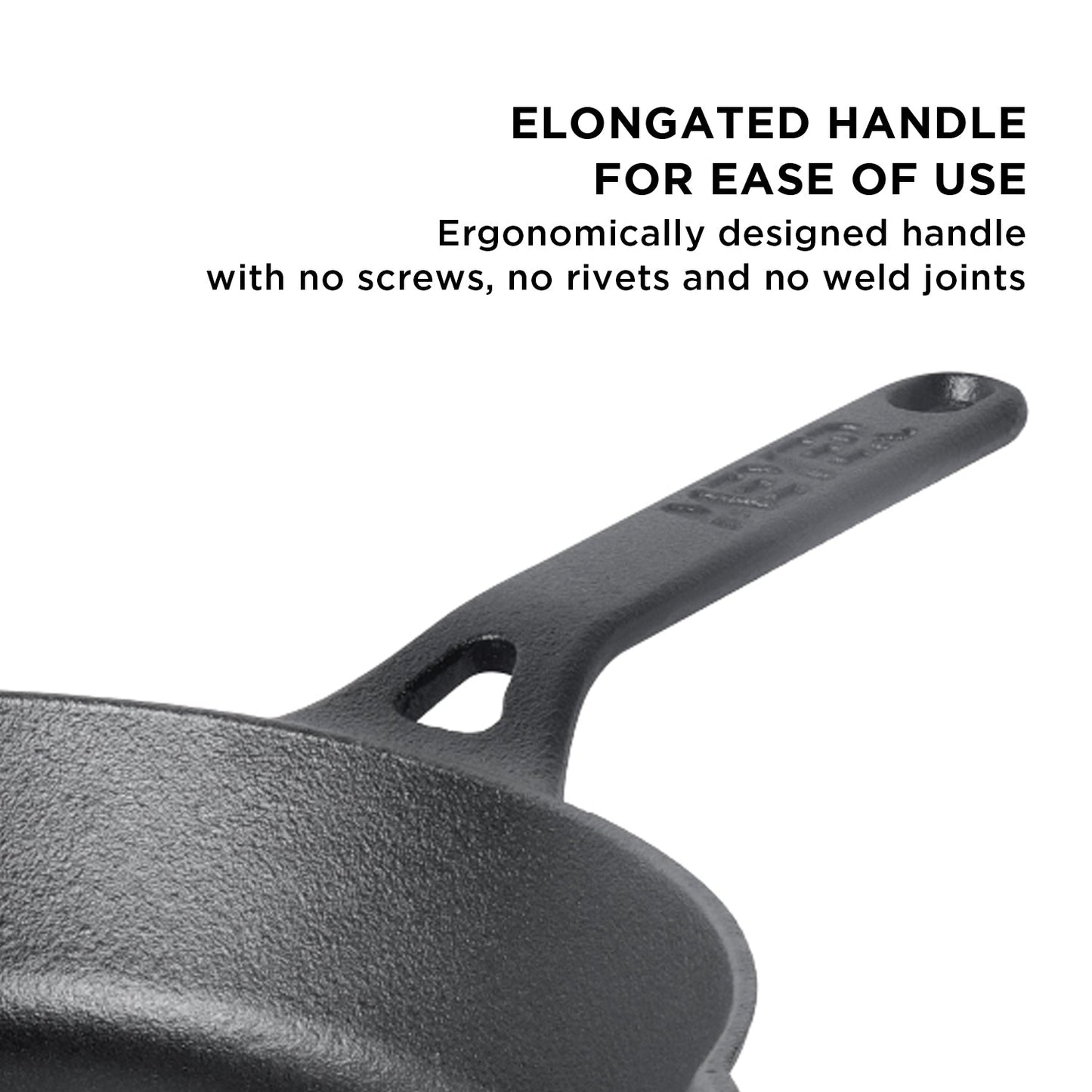 Meyer Pre-Seasoned Cast Iron 22/26cm Skillet Pack