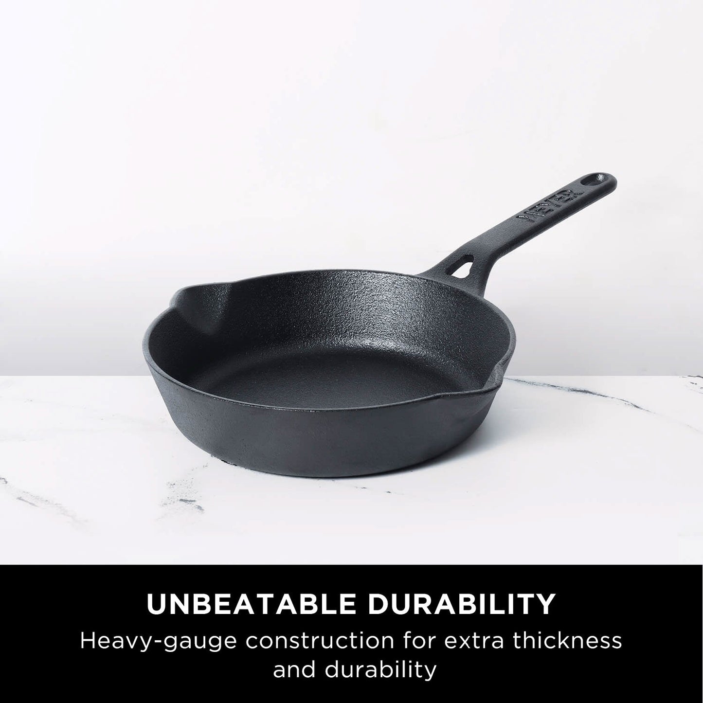 Meyer Pre-Seasoned Cast Iron 22/26cm Skillet Pack