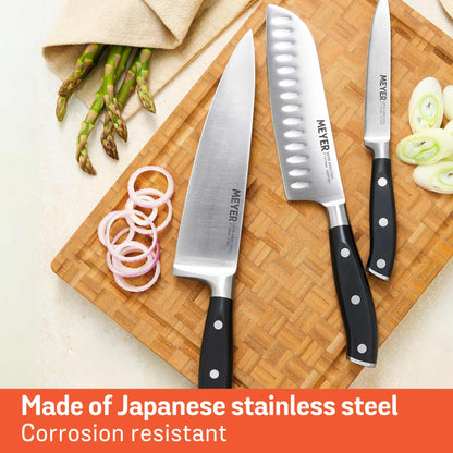 Meyer 4 Piece Japanise Stainless Steel Knife Set