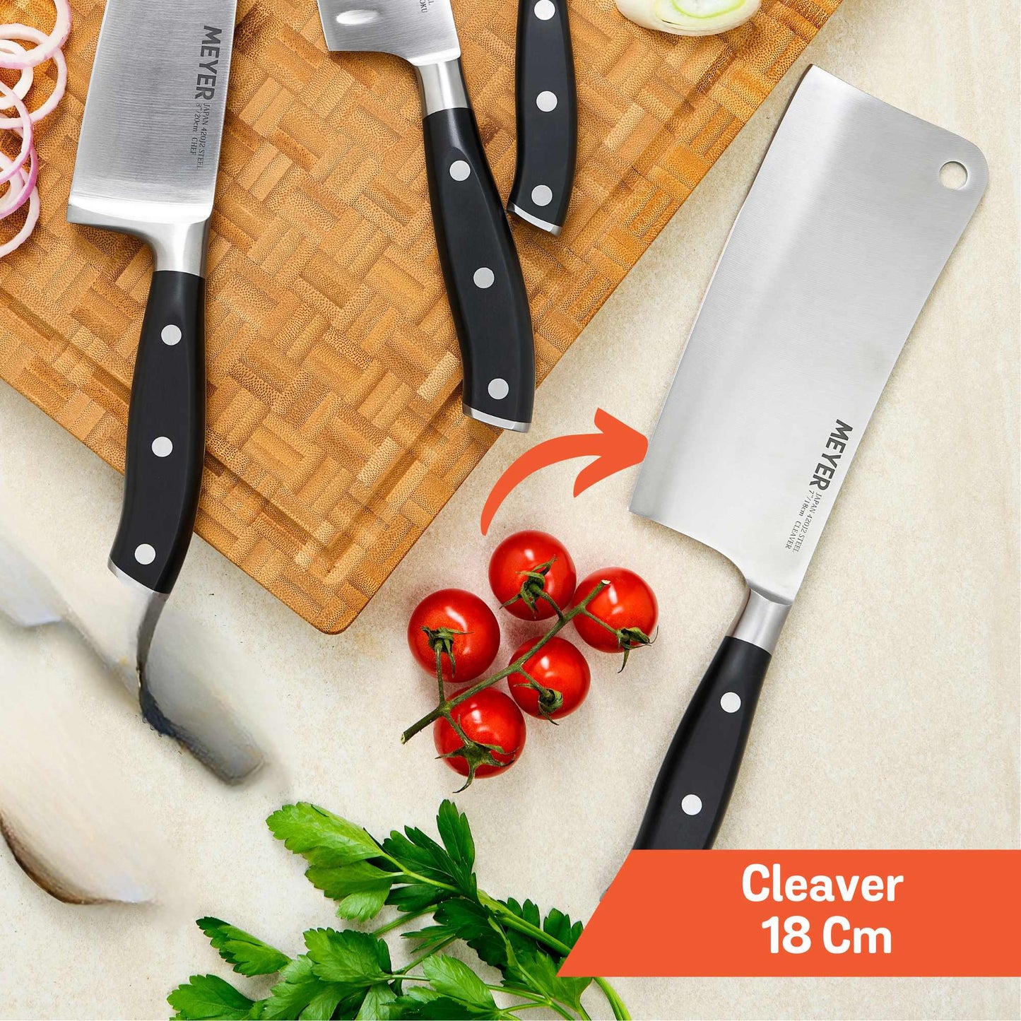 Meyer Cleaver Knife 18cm
