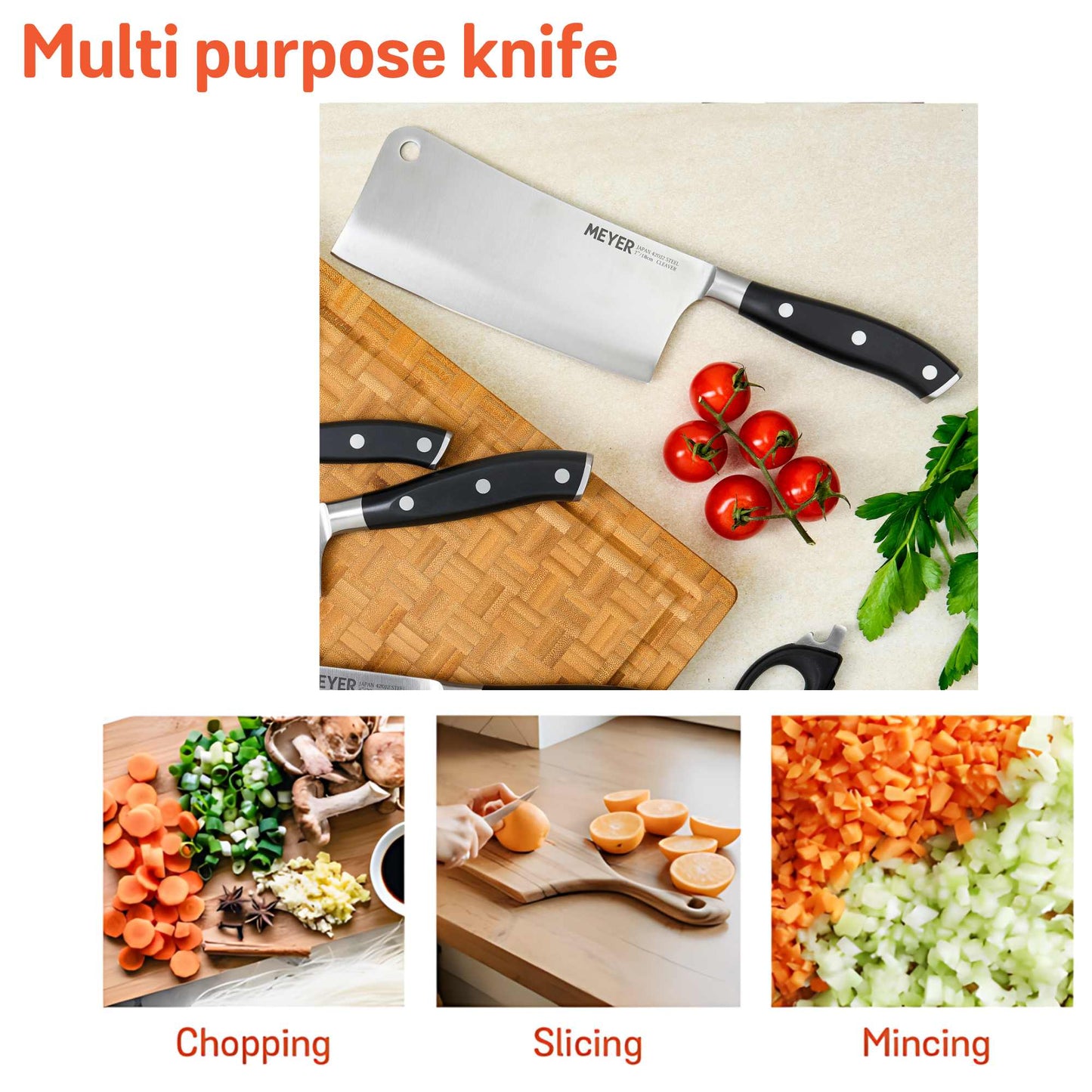 Meyer Cleaver Knife 18cm