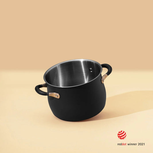 Meyer Accent Stainless Steel Induction Open Stockpot 20cm/4.7L