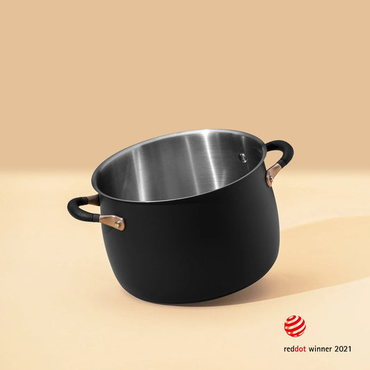 Meyer Accent Stainless Steel Induction Open Stockpot 24cm/7.6L